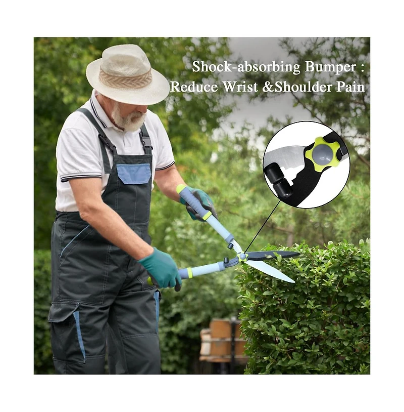 Xdovet Garden Loppers Pruning Shears Hedge Clippers Set Branch Action Tree Trimmer Heavy Duty