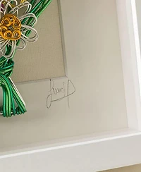 Uncommon Goods Where Love Grows Framed Wire Bouquet