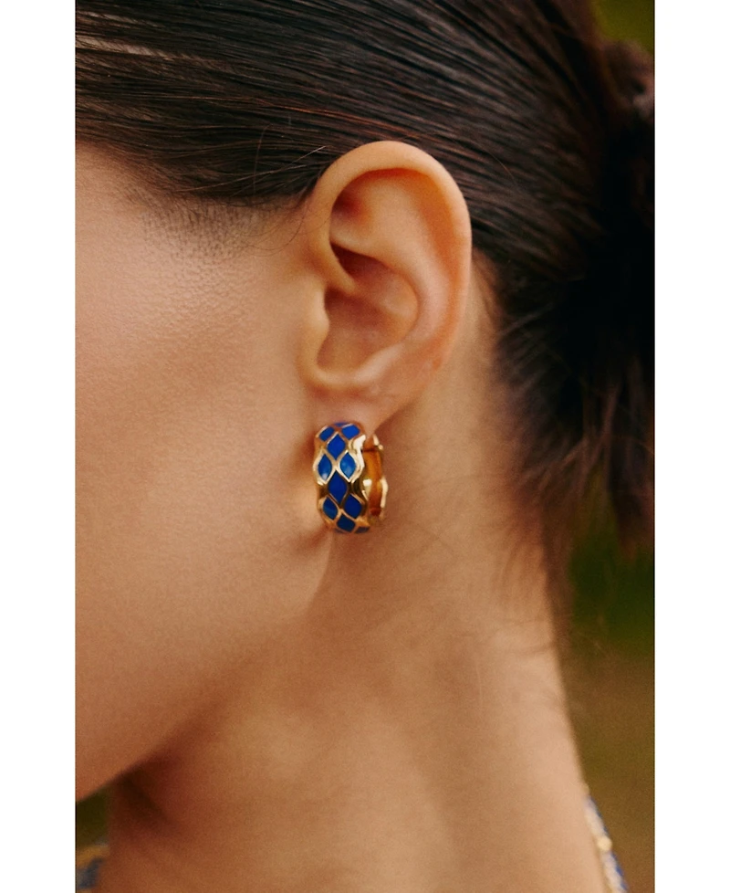 Retro Chic Nirah Hoop Earrings
