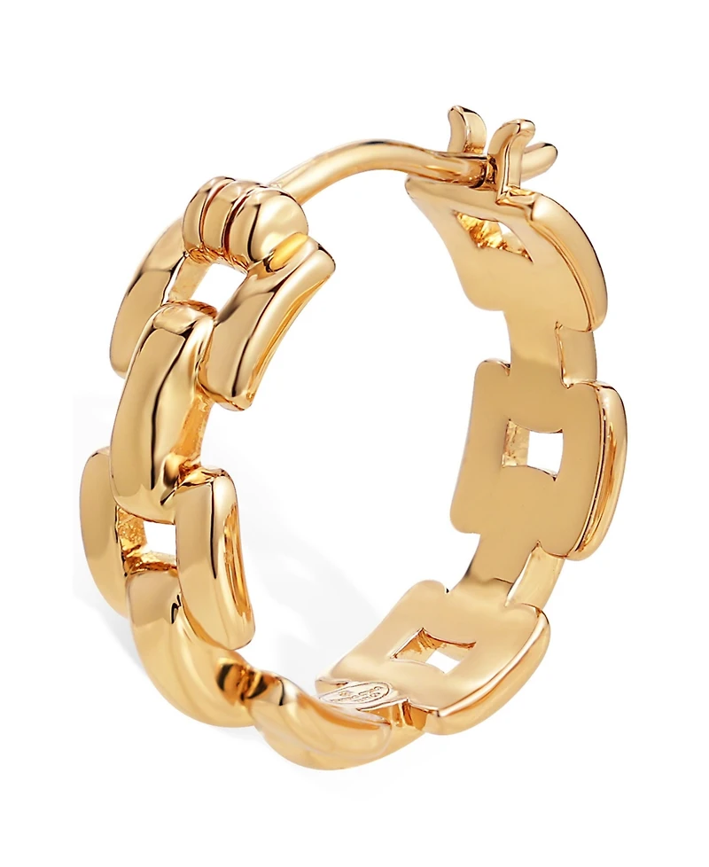 Retro Chic Rome Chain Earrings