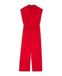 Whistles Women's Sleeveless Drawstring Jumpsuit
