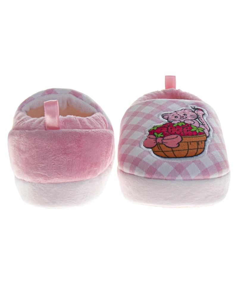 Strawberry Shortcake Toddler Print Casual Slippers Soft Cozy Plush Easy SlipOn Footwear (Toddler/ Kid)