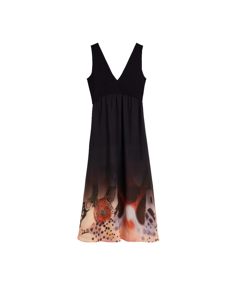 Desigual Women's 2-in-1 midi dress