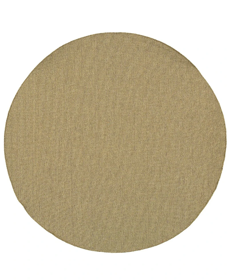 Oriental Weavers Karavia 2068X Tan 7'10" Round Rug