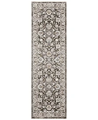 Oriental Weavers Maharaja 70E Gray and Ivory 2'3" x 7'6" Runner Rug