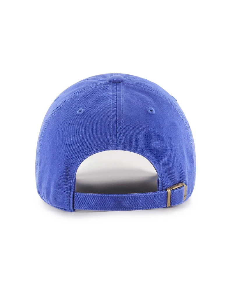 '47 Brand Men's Royal New York Islanders Logo Clean Up Adjustable Hat