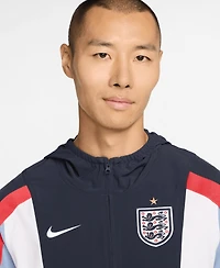 Nike Men's Navy England National Team 2026 Energy Dri-fit Full-Zip Hoodie