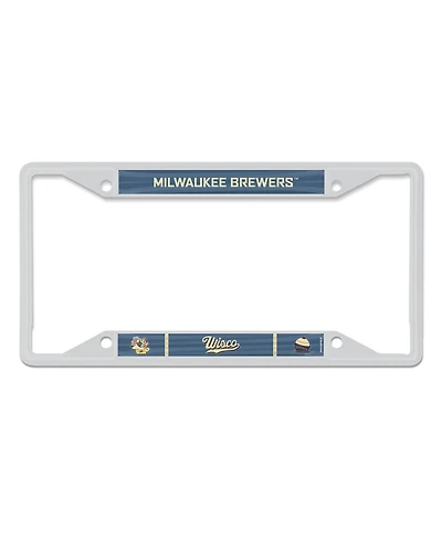 Wincraft Milwaukee Brewers 2026 City Connect Laser Cut Metal License Plate Frame