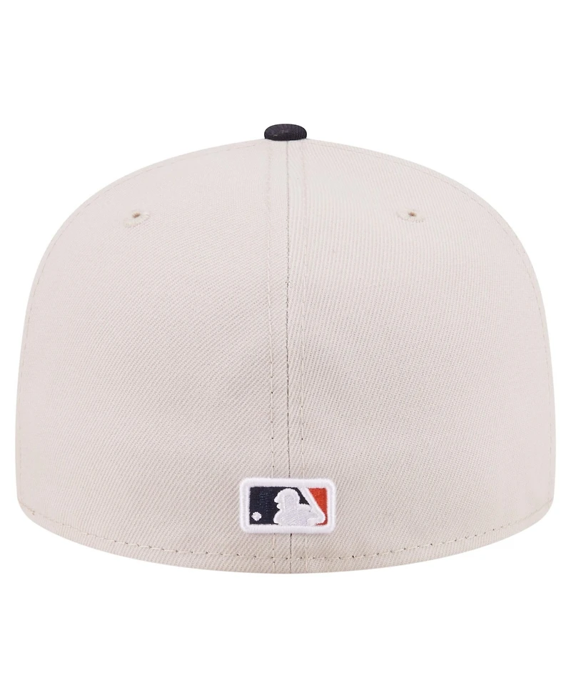 New Era Men's Khaki Detroit Tigers City Icon 59FIFTY Fitted Hat