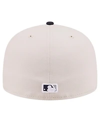 New Era Men's Khaki York Yankees City Icon 59FIFTY Fitted Hat