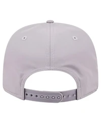 New Era Men's Gray Atlanta Braves Laser Perforated 9SEVENTY Adjustable Hat