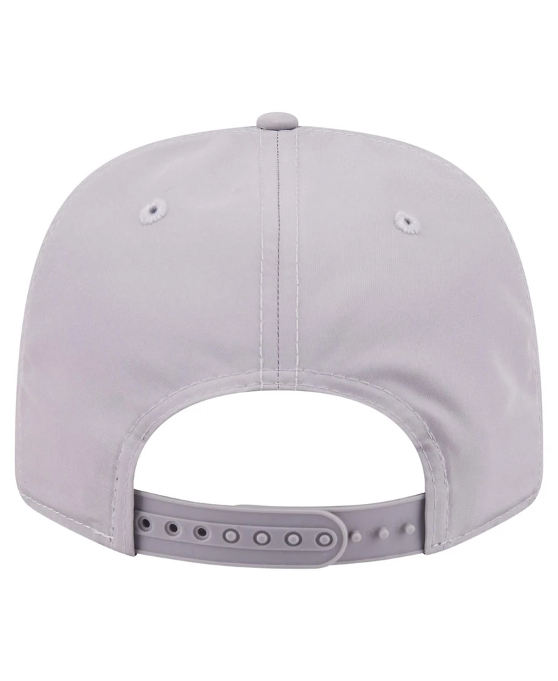 New Era Men's Gray New York Yankees Laser Perforated 9SEVENTY Adjustable Hat