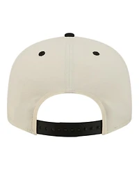New Era Men's Cream Chicago White Sox Oversized Slogan 9FIFTY Snapback Hat