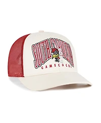 '47 Brand Men's Natural South Carolina Gamecocks Drawbridge Trucker Adjustable Hat
