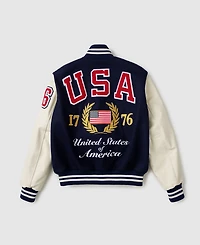 Fanatics Men's Navy Usa 250 Limited Edition Iconic Full-Snap Jacket