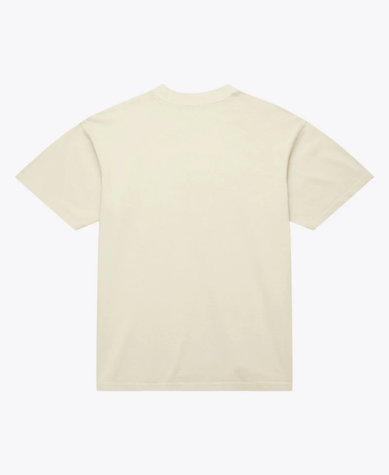 Mitchell & Ness Men's Cream New York Knicks Court Apple T-Shirt