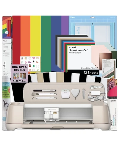 cricut Maker 4 Craft Cutting Machine with Ultimate Card Making Bundle