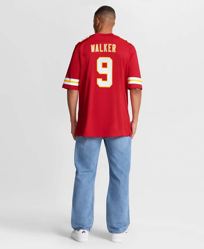 Nike Men's Kenneth Walker Iii Red Kansas City Chiefs Game Jersey