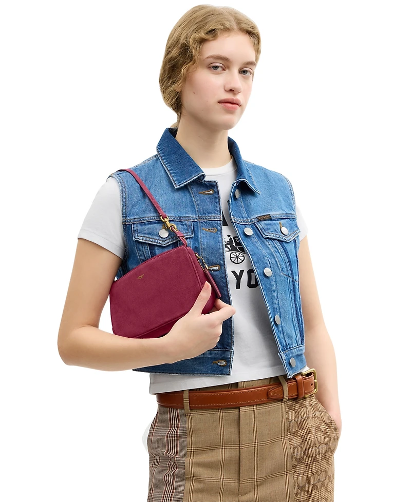 Coach Plaza Small Shoulder Handbag