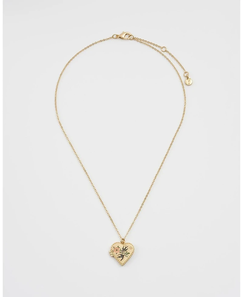 Fable England Swallow Locket