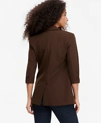 I.n.c. International Concepts Women's 3/4-Sleeve Blazer, Created for Macy's