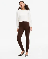 I.n.c. International Concepts Women's High-Rise Ponte-Knit Leggings, Macy's Exclusive