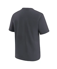 Nike Big Boys and Girls Anthracite New York Knicks 2026 Nba Champions Locker Room T-Shirt