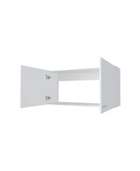 Fm Furniture Oklahoma Wall Cabinet in melamine, Two Doors