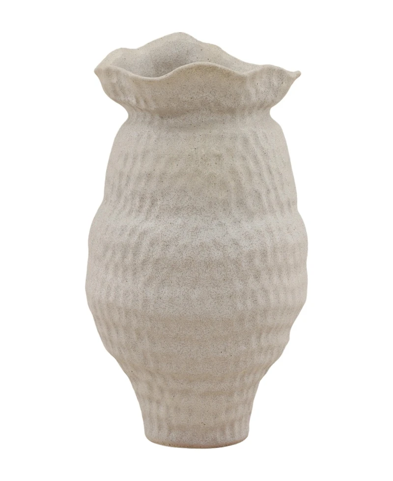Dovetail Furniture, Nerina Textured Porcelian Decorative Vase