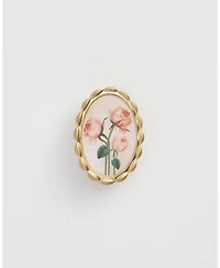 Fable England Framed Roses Brooch