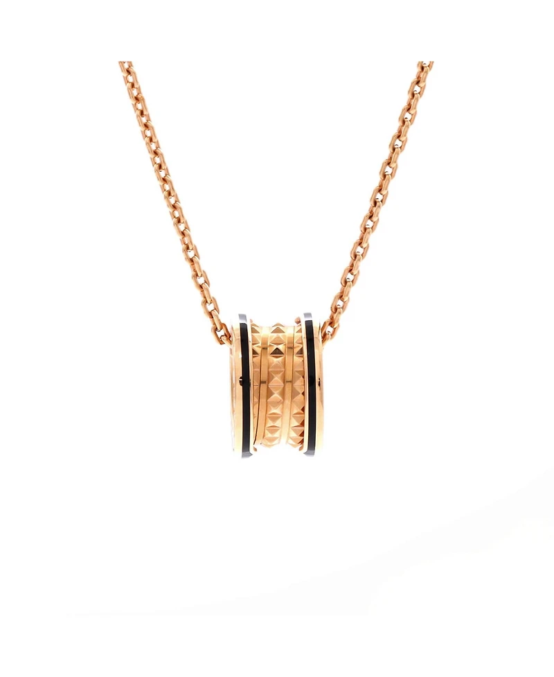Pre-Owned Bvlgari B.Zero 1 Rock Round Pendant Necklace