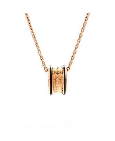 Pre-Owned Bvlgari B.Zero 1 Rock Round Pendant Necklace