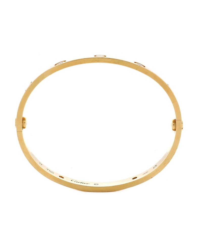 Pre-Owned Cartier Love 4 Diamond Bracelet