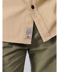 Aubin Men's Henderson Canvas Relaxed Fit Overshirt