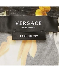 Pre-Owned Versace Men's Barocco Print Jersey Taylor Fit T-Shirt