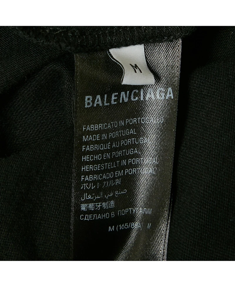 Pre-Owned Balenciaga Men's Limited Edition music Archive Jersey Distressed T-Shirt