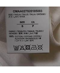 Pre-Owned Off-White Men Print Cotton Half Sleeve T-Shirt