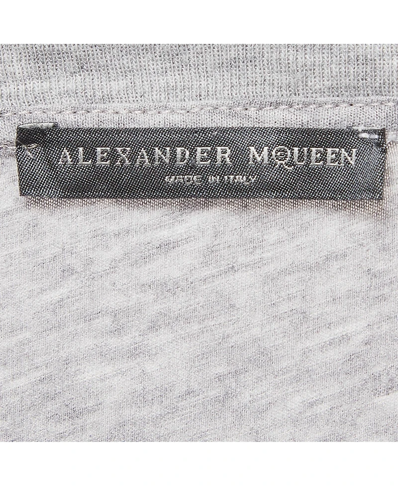 Pre-Owned Alexander Mcqueen Men's Floral Print Jersey T-Shirt