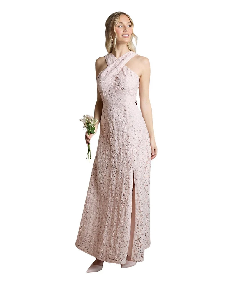 Coast Women's Cross Halter Neck Bridesmaid Maxi Dress