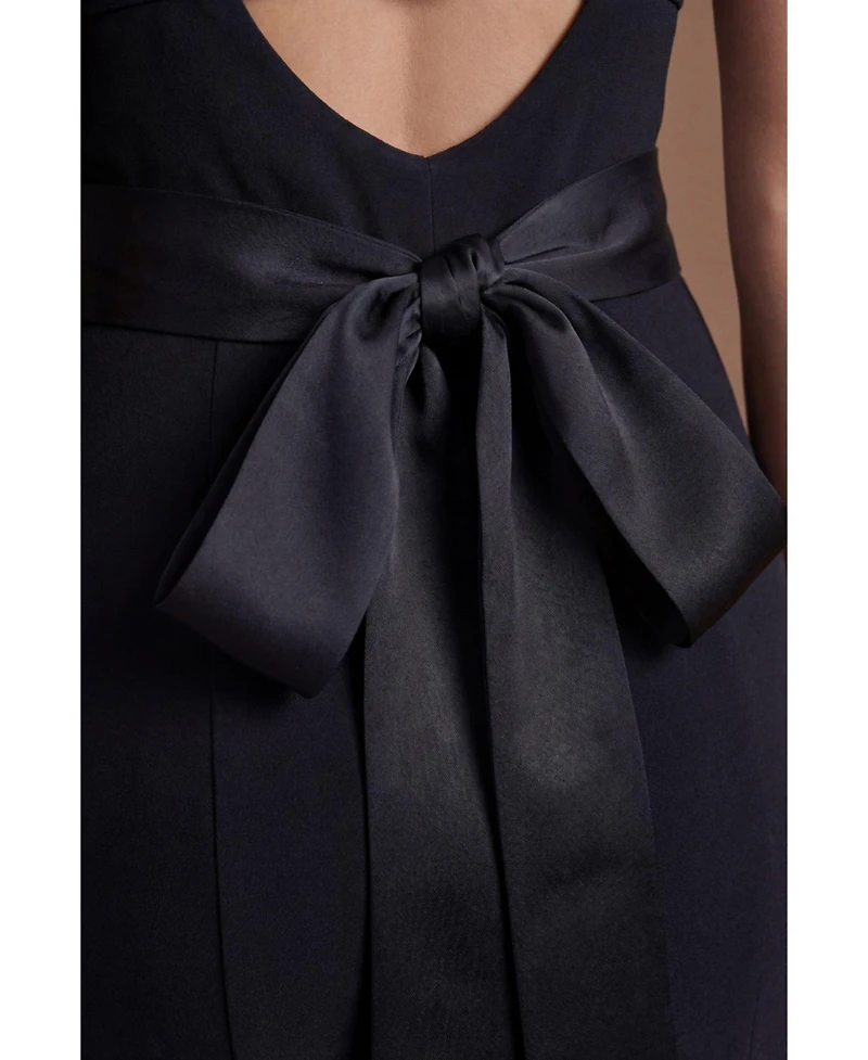 Coast Women's Square Neck Satin Maxi Dress