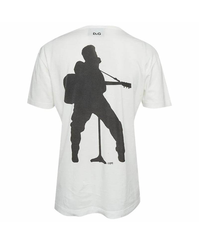 Pre-Owned Dolce & Gabbana Men's Printed Jersey T-Shirt