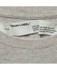 Pre-Owned Off-White Men's Print Cotton Half Sleeve T-Shirt