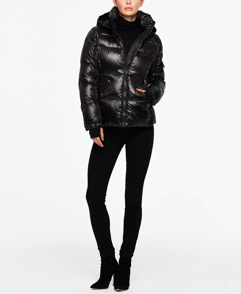S13 Women's Kylie Hooded Water-Resistant Puffer Coat