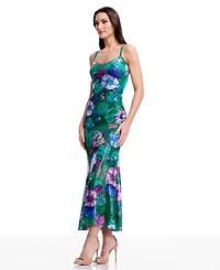 Dress the Population Women's Susan Scoop Neck Sheath