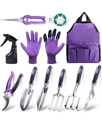 Xdovet Gardening Tool Set Aluminum Alloy Steel Hand Kit With Bag