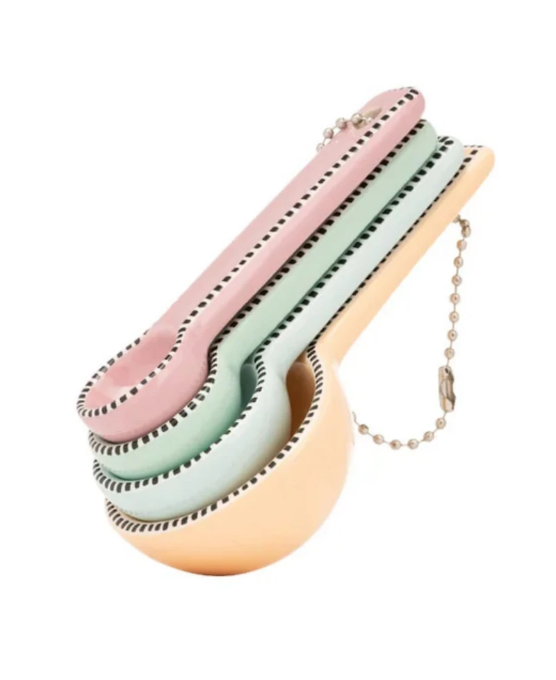 Yvonne Ellen Ceramic Measuring Spoons, Set of 4