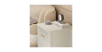 Lucky One 22.8"W 2-Drawer Nightstand