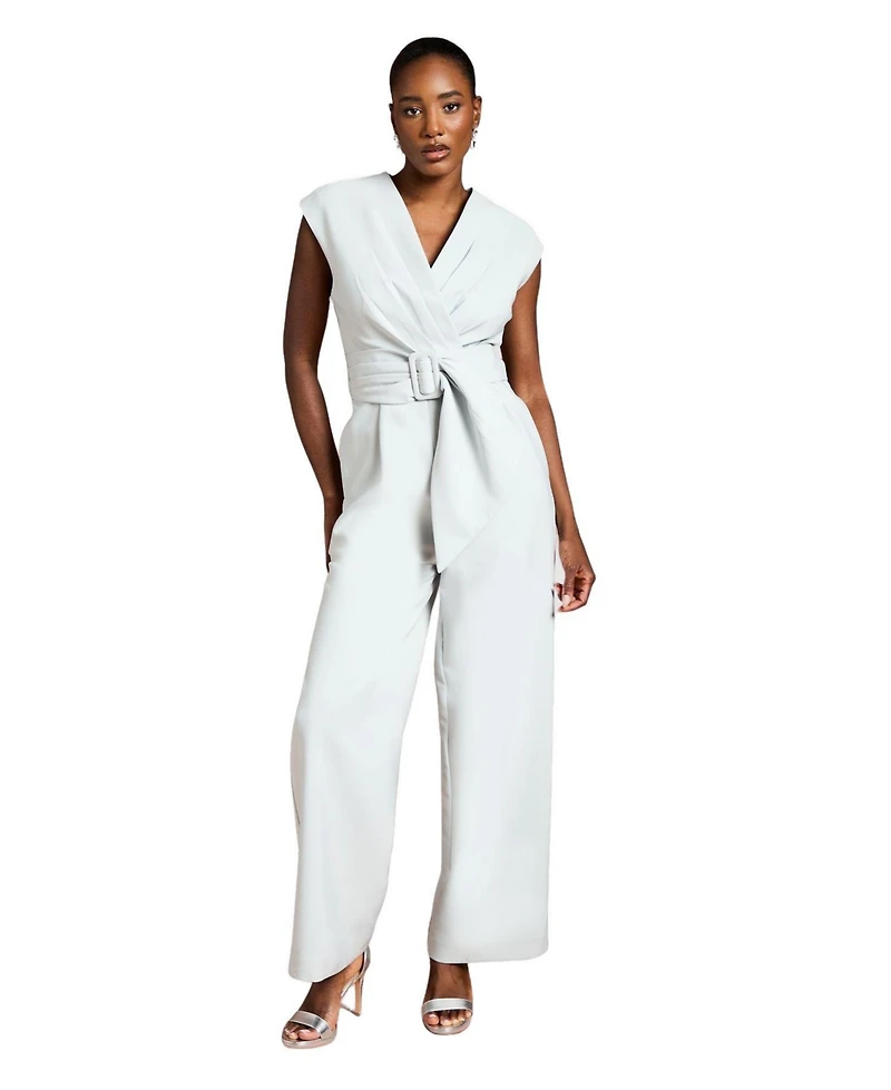 Coast Women's Belted Wide-Leg Jumpsuit