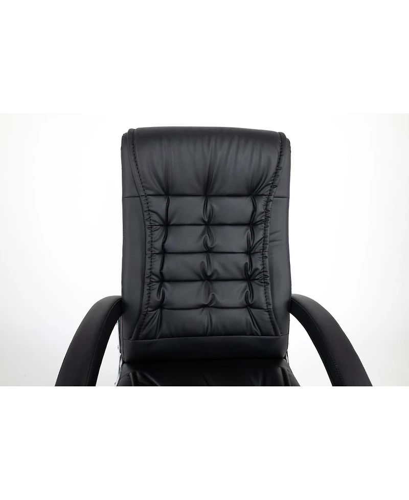 Streamdale Furniture High Back Ergonomic Pu Leather 350lbs Capacity Executive Office Chair