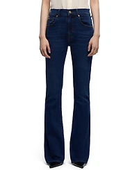 7 For All Mankind Women's Tailorless Bootcut Jeans